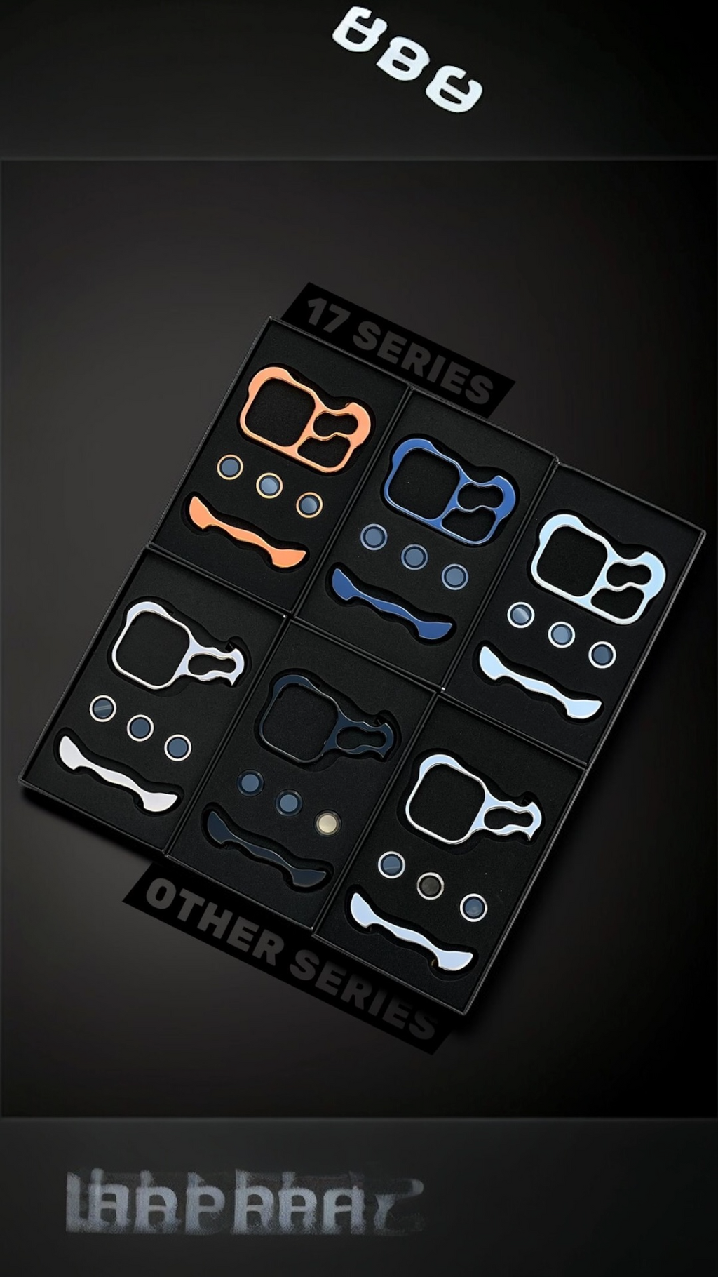 Metal skeletal frame Casing