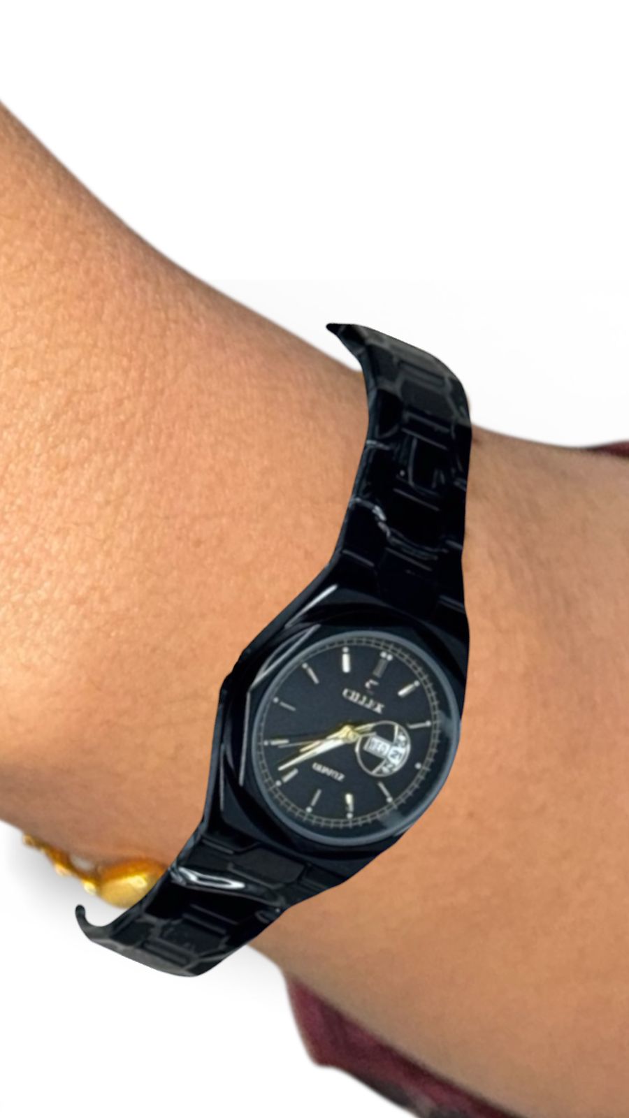 Men’s & Women’s Matching Set (Black Octagonal)